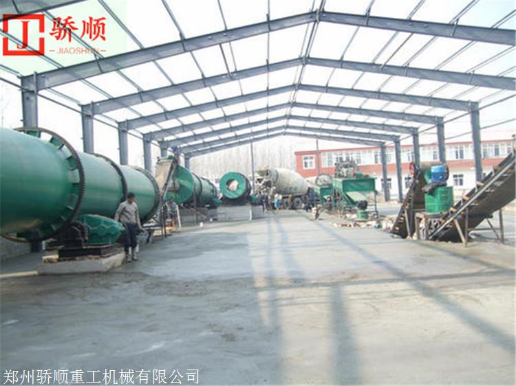 猪粪制作有机肥设备 牲畜粪便加工造粒设备 养殖场粪污发酵设备